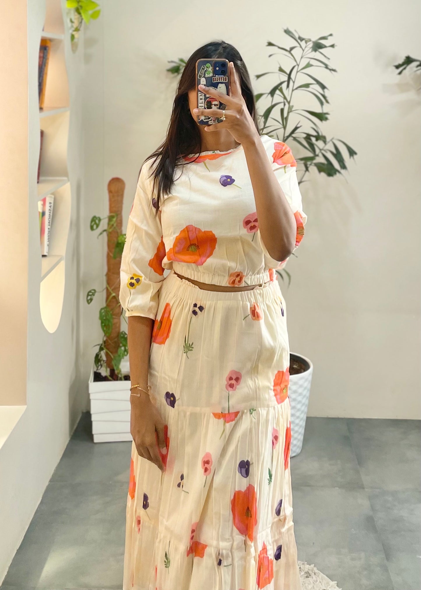 Laila Skirt Top Set