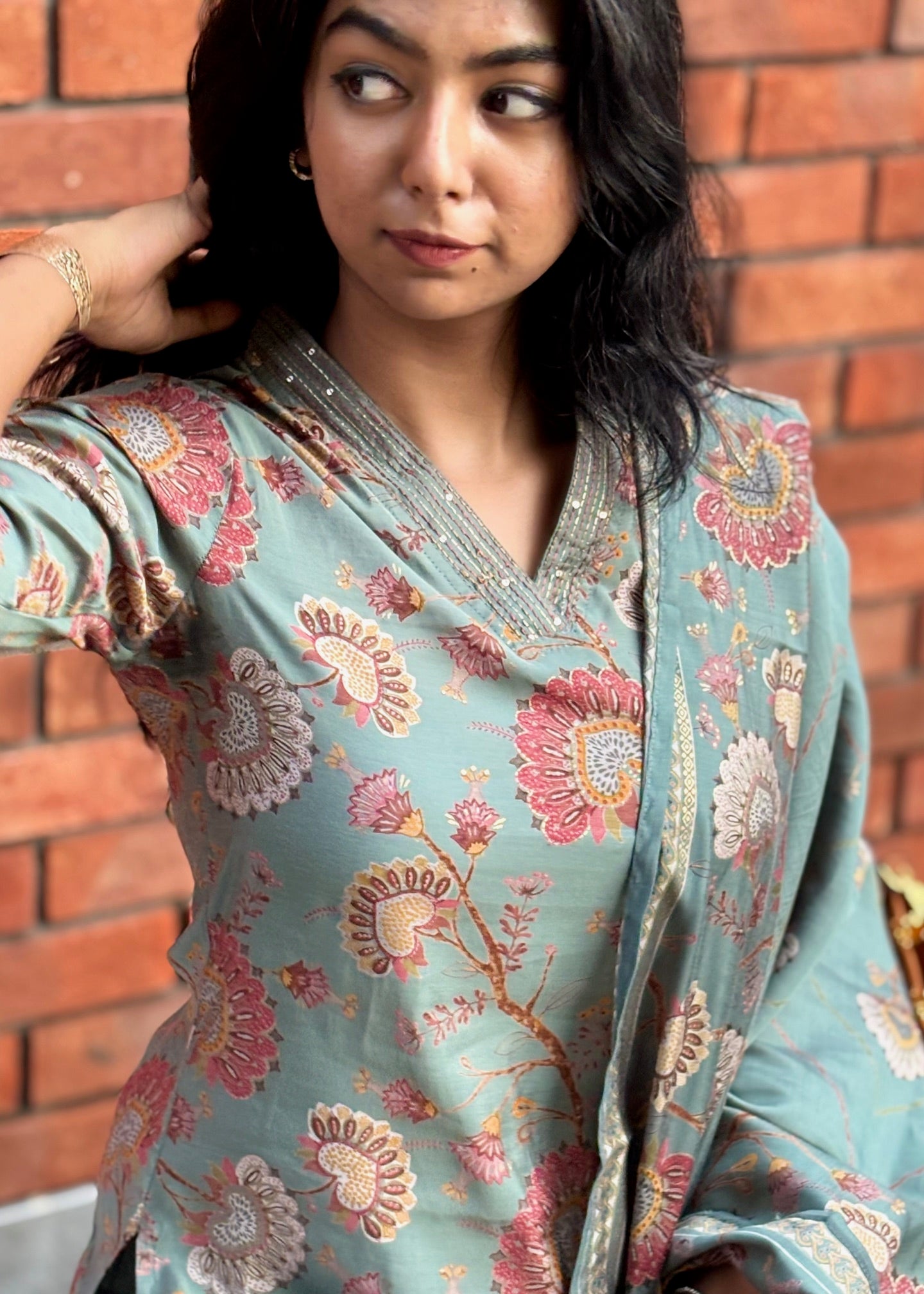 Muslin Suit Set