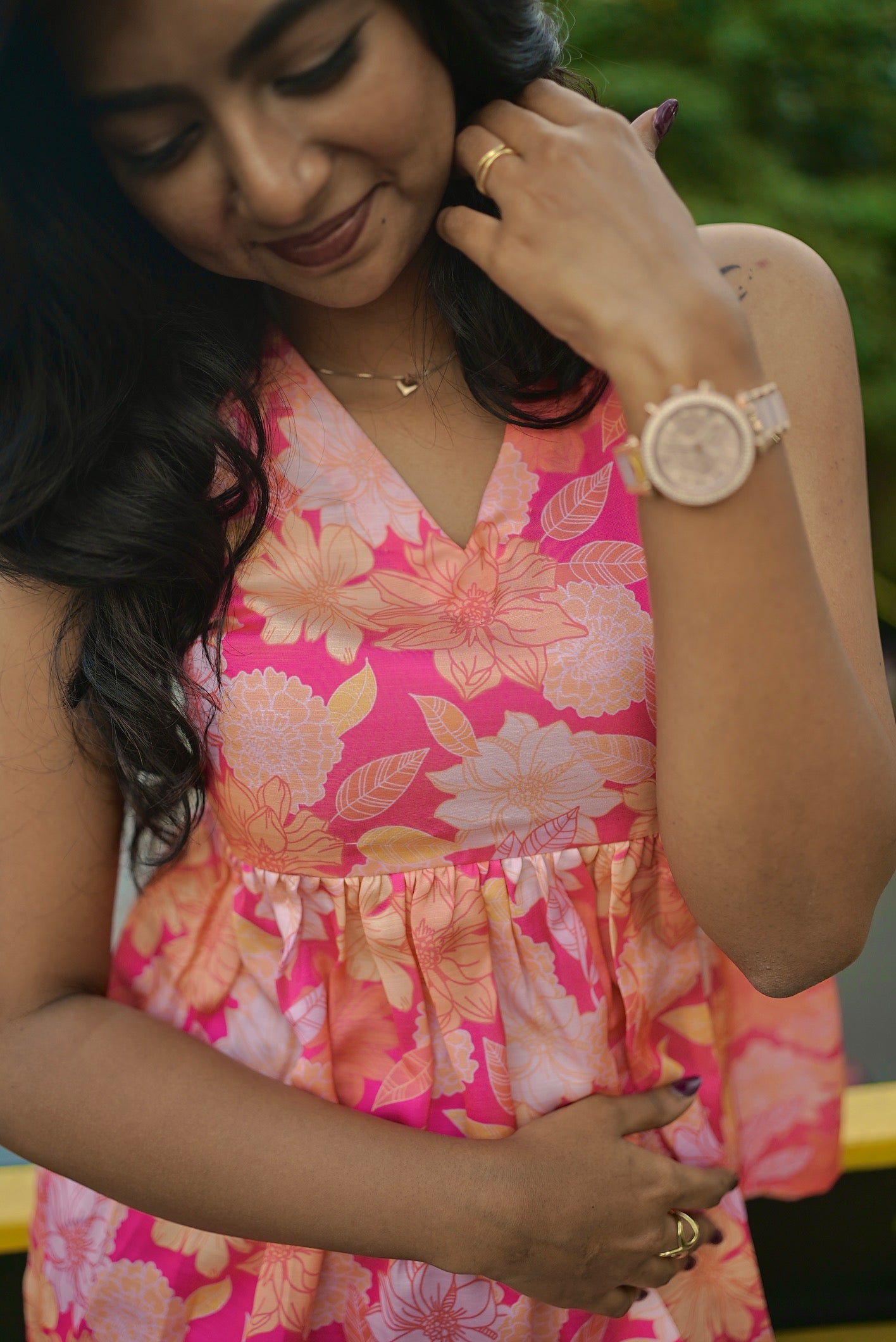 Printed Short Top