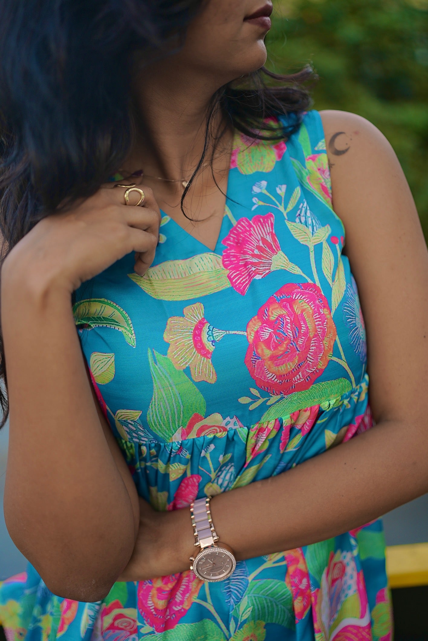 Printed Short Top