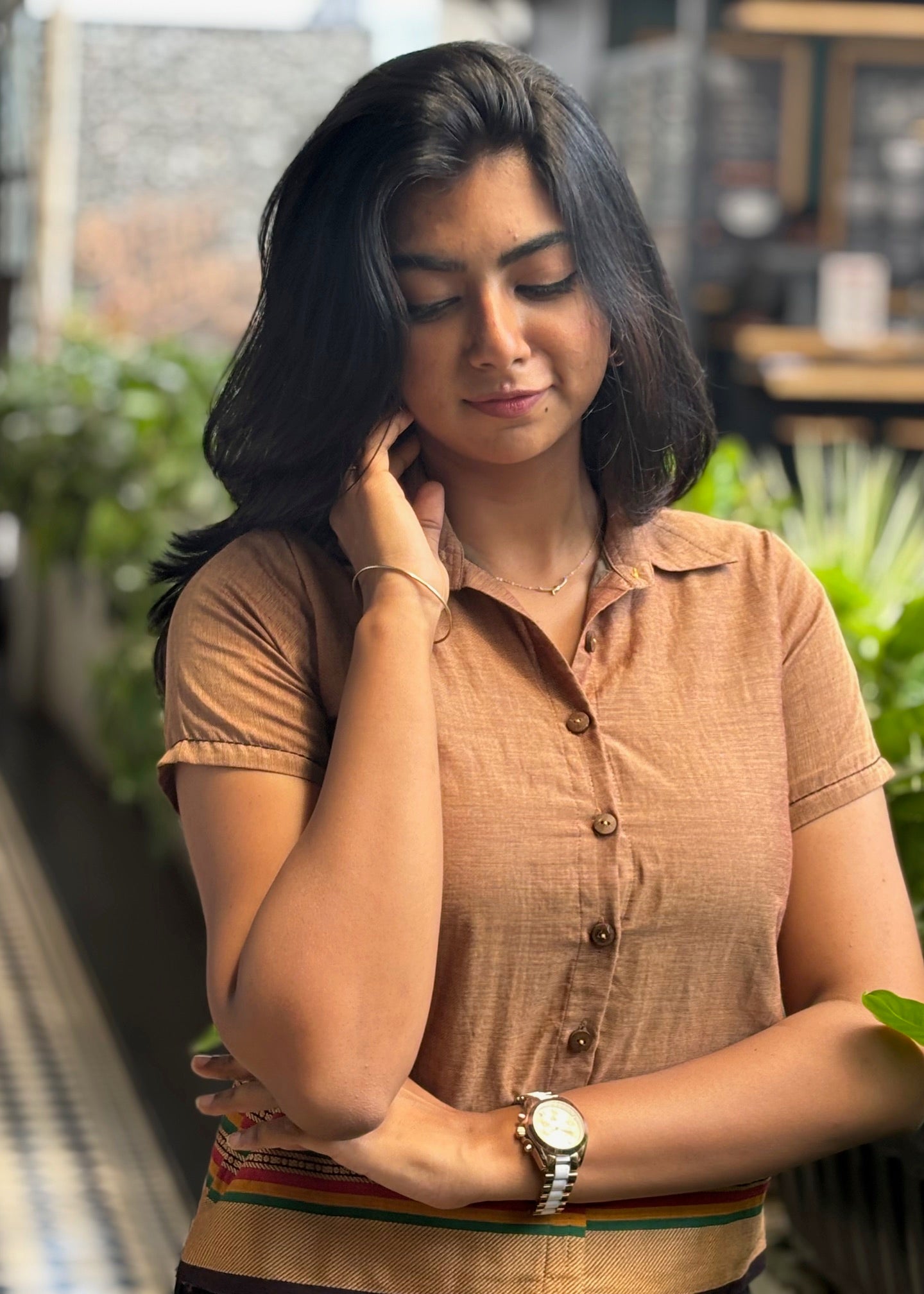 Handloom Short Top
