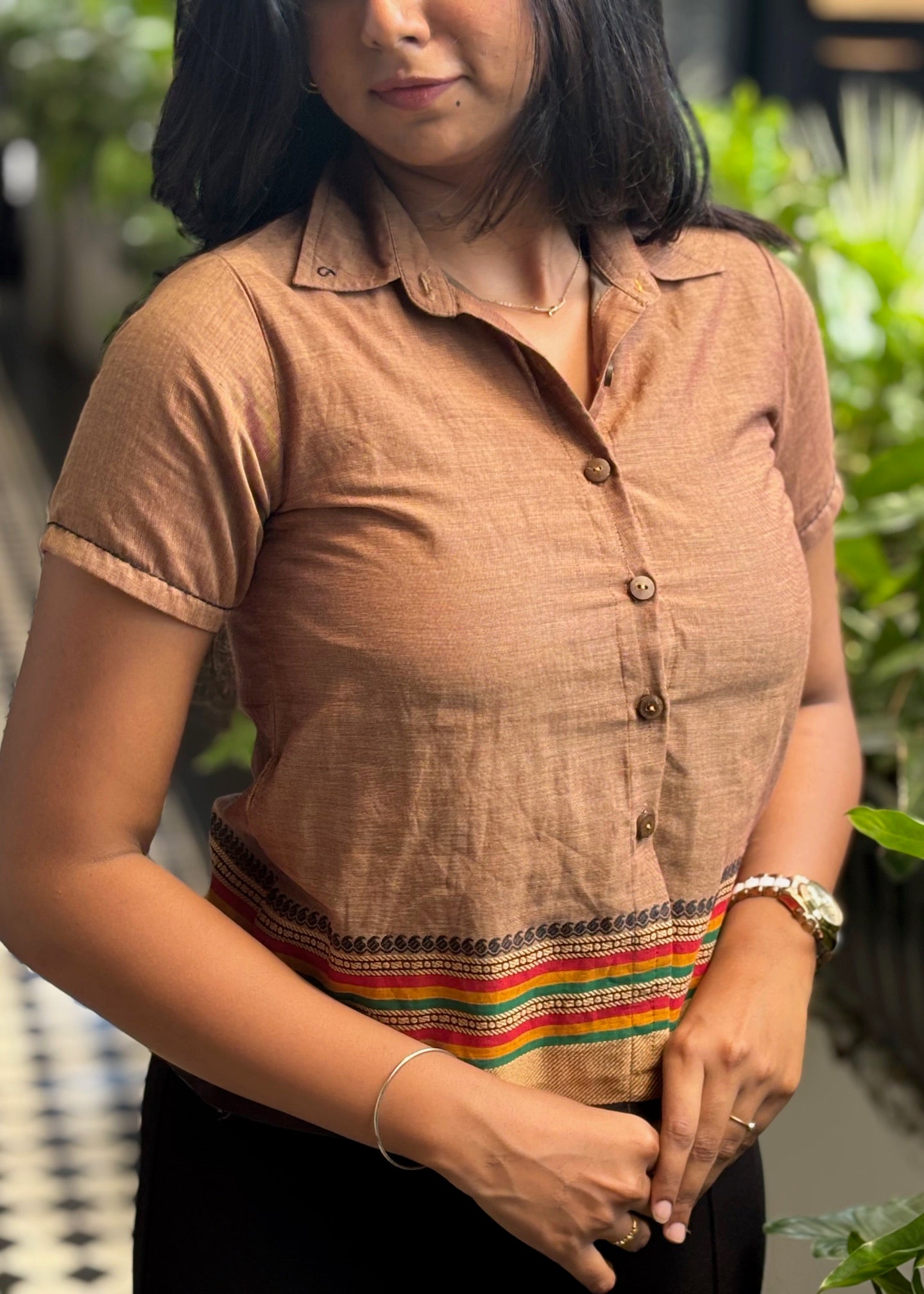 Handloom Short Top