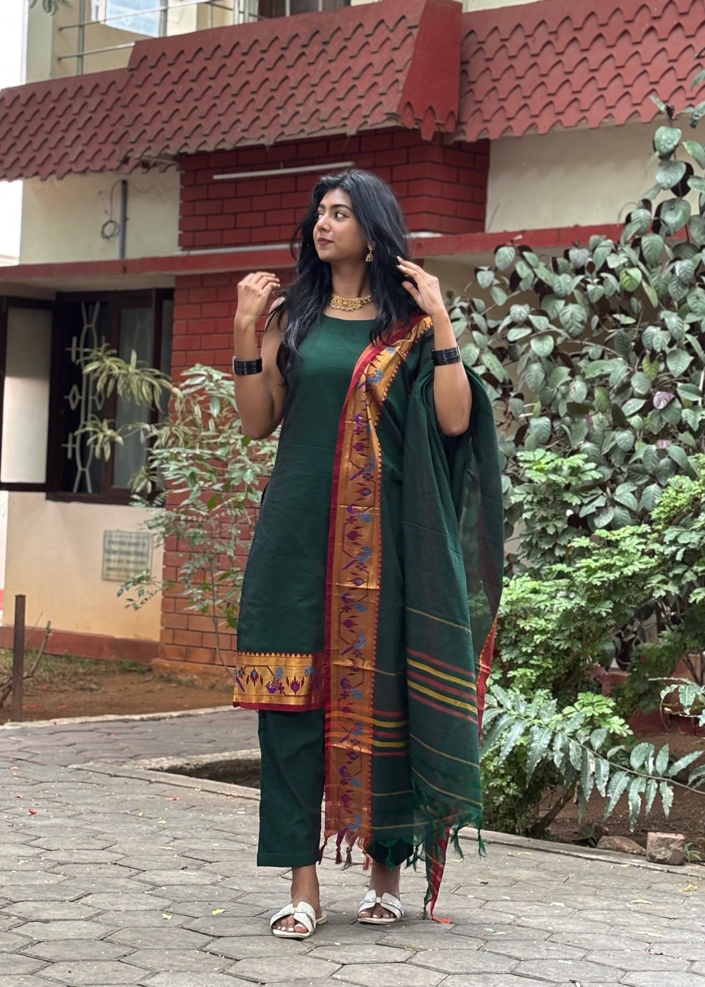 Handloom Suit Set