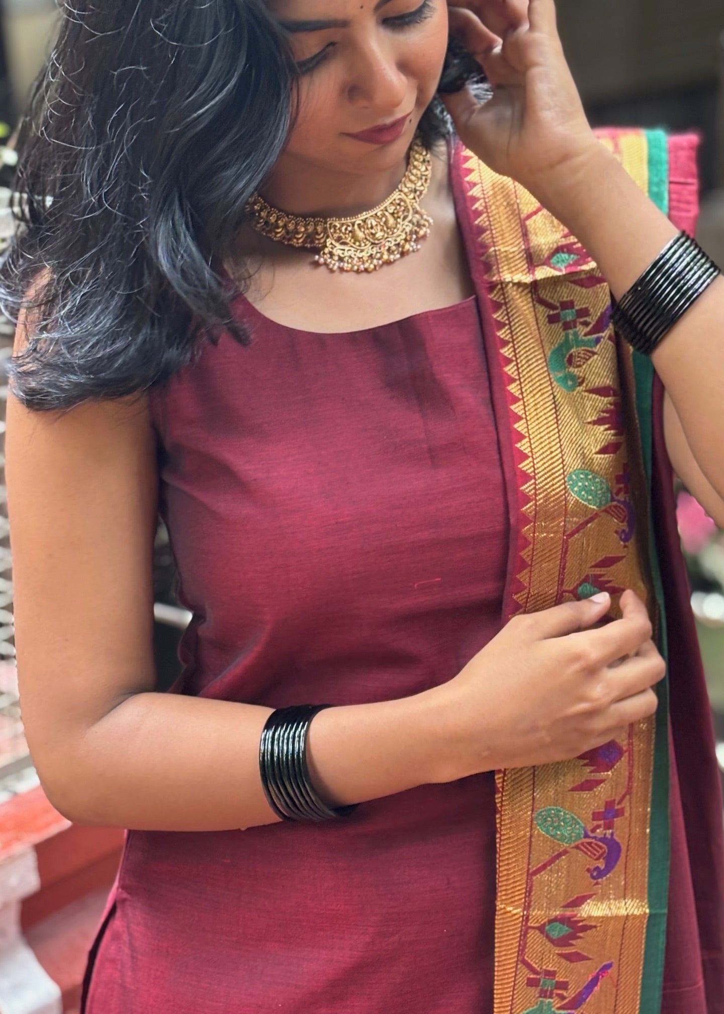 Handloom Suit Set