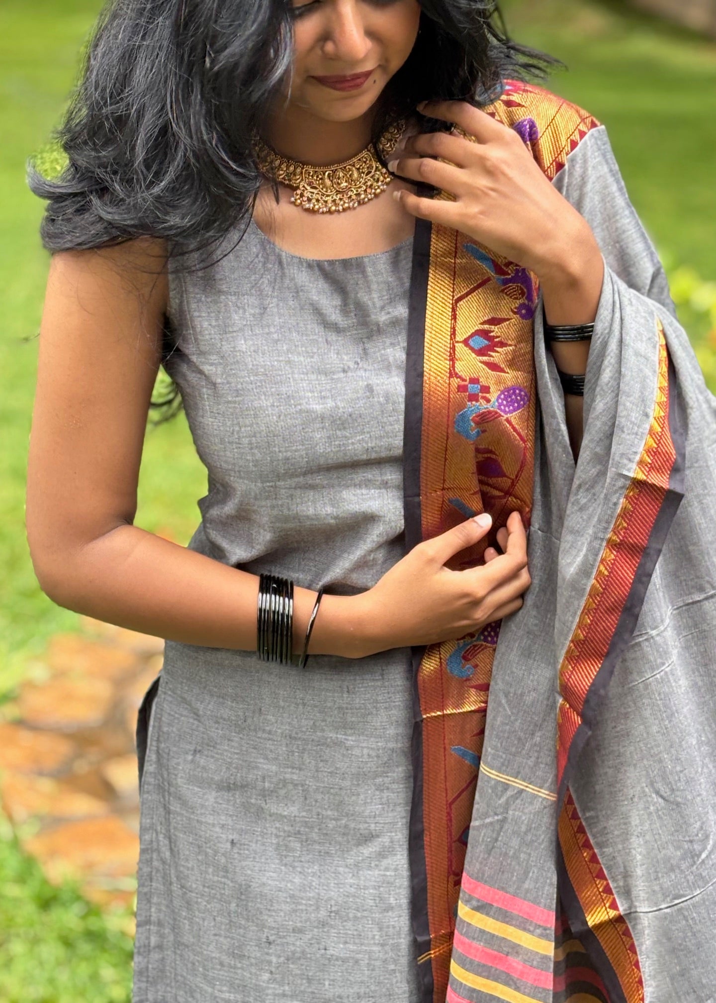 Handloom Suit Set