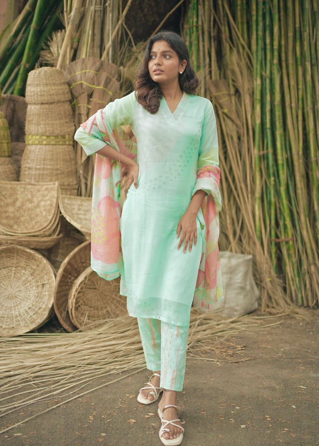 Organza Suit Set