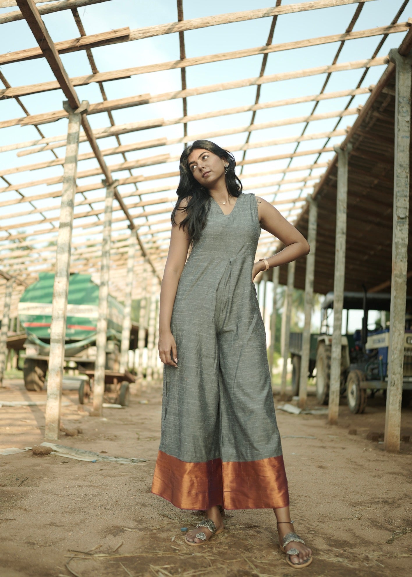 Handloom Jumpsuit