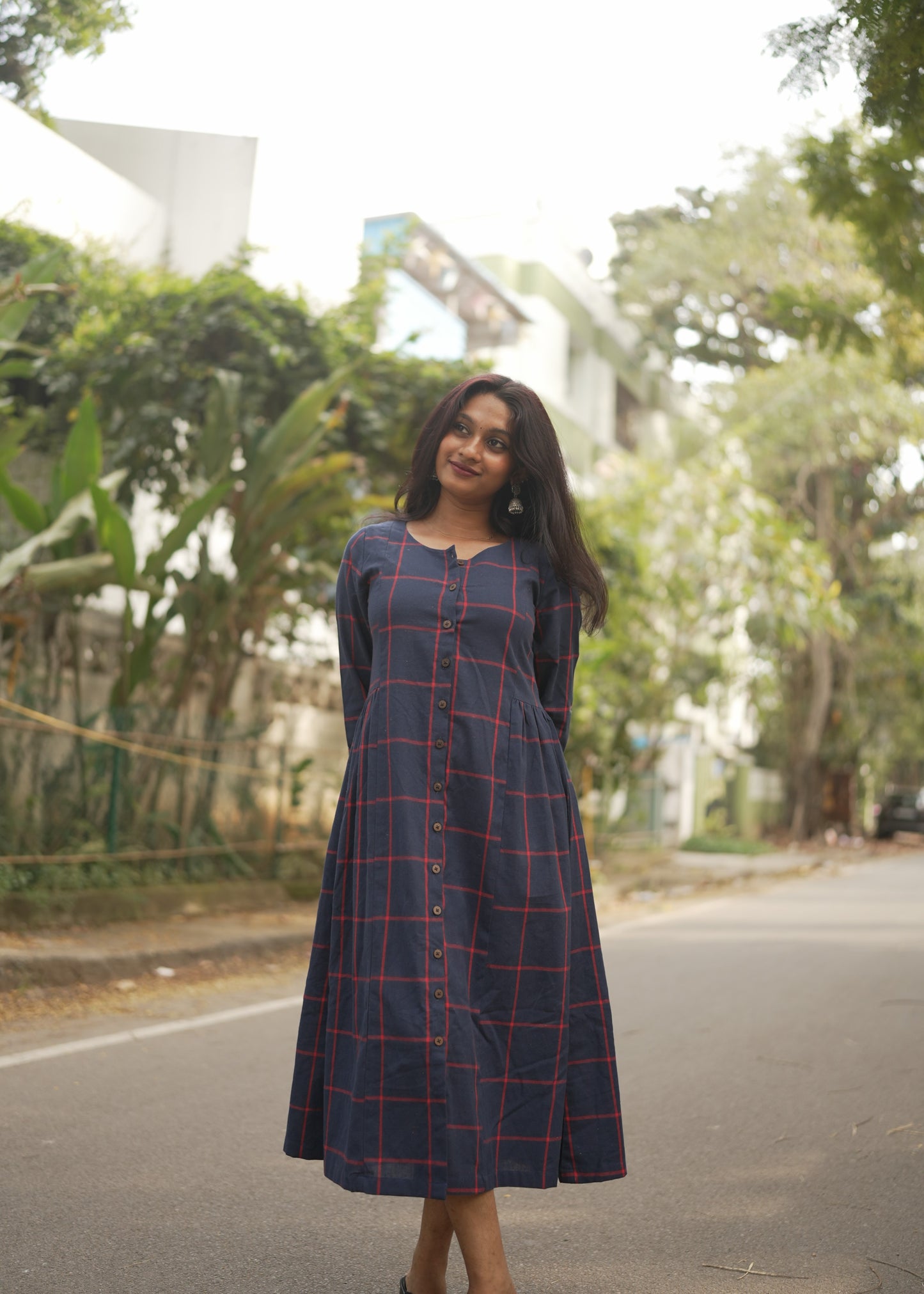 Checks Dress