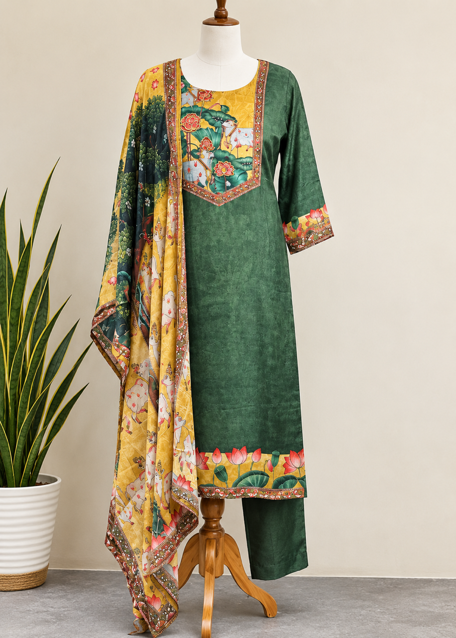 Muslin Suit Set