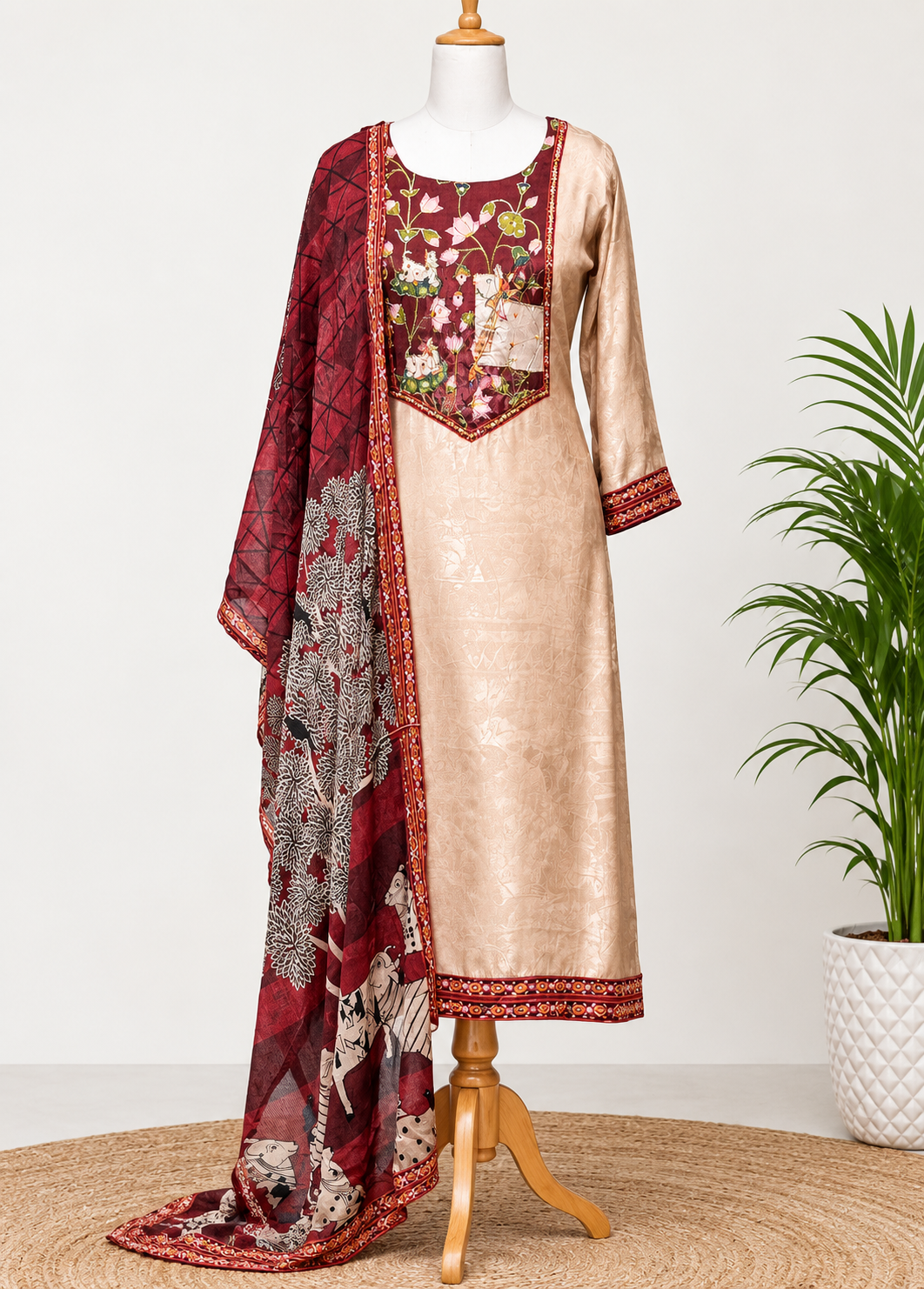 Muslin Suit Set