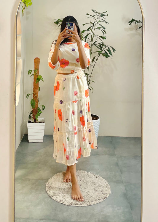Laila Skirt Top Set