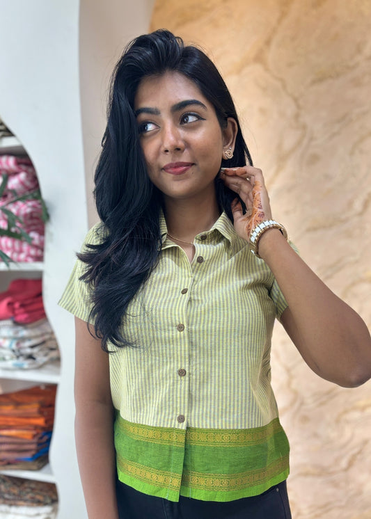 Handloom Short Top