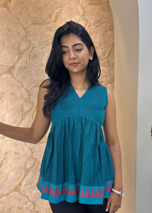 Handloom Short Top