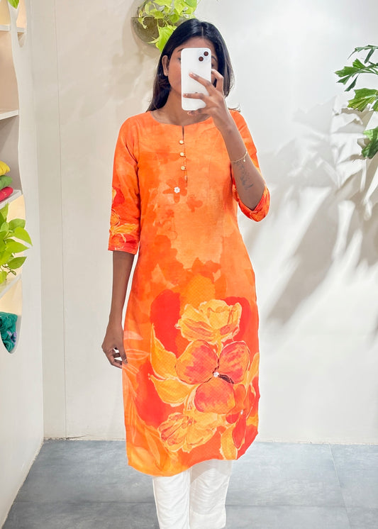 Floral Kurta