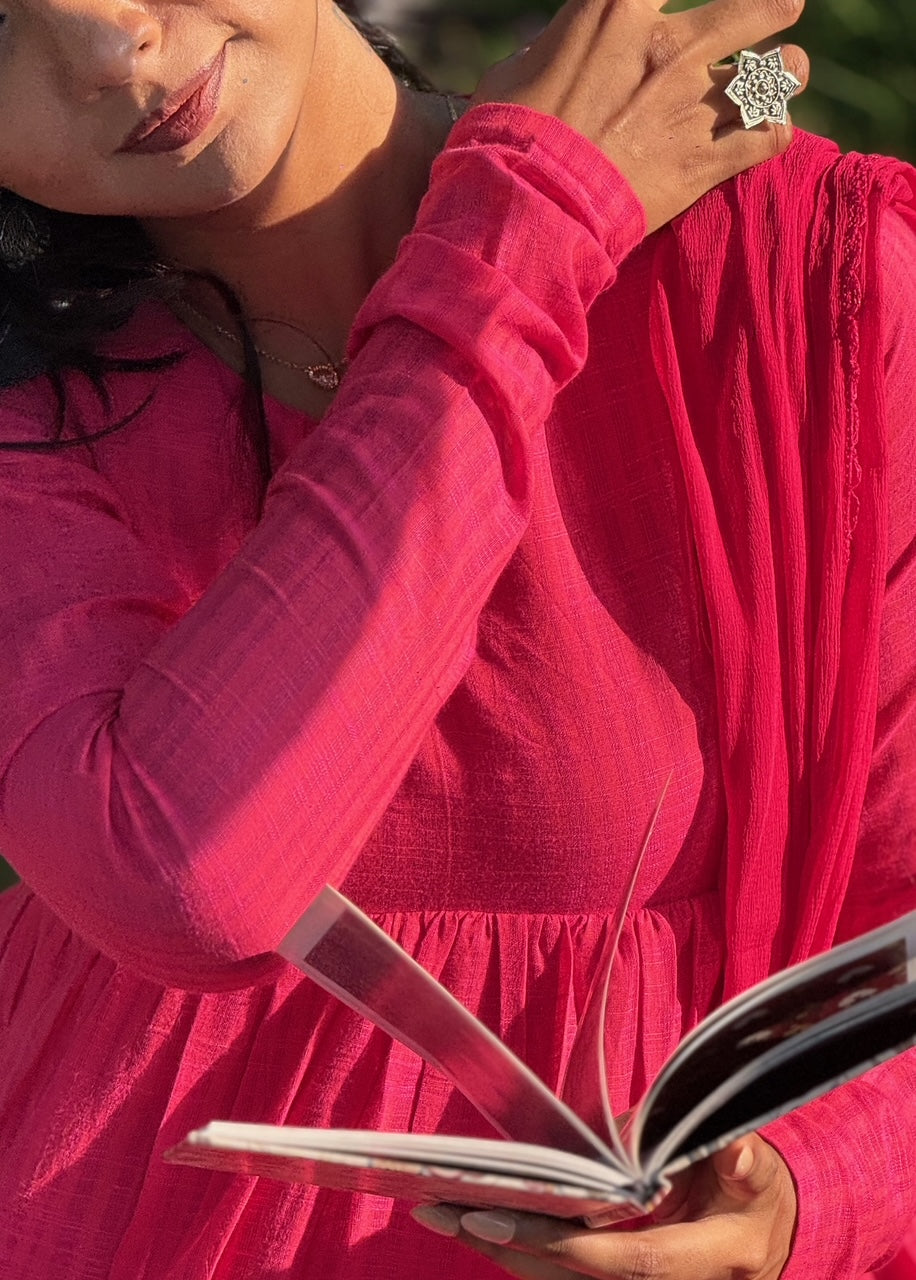 Tier Anarkali Suit Set