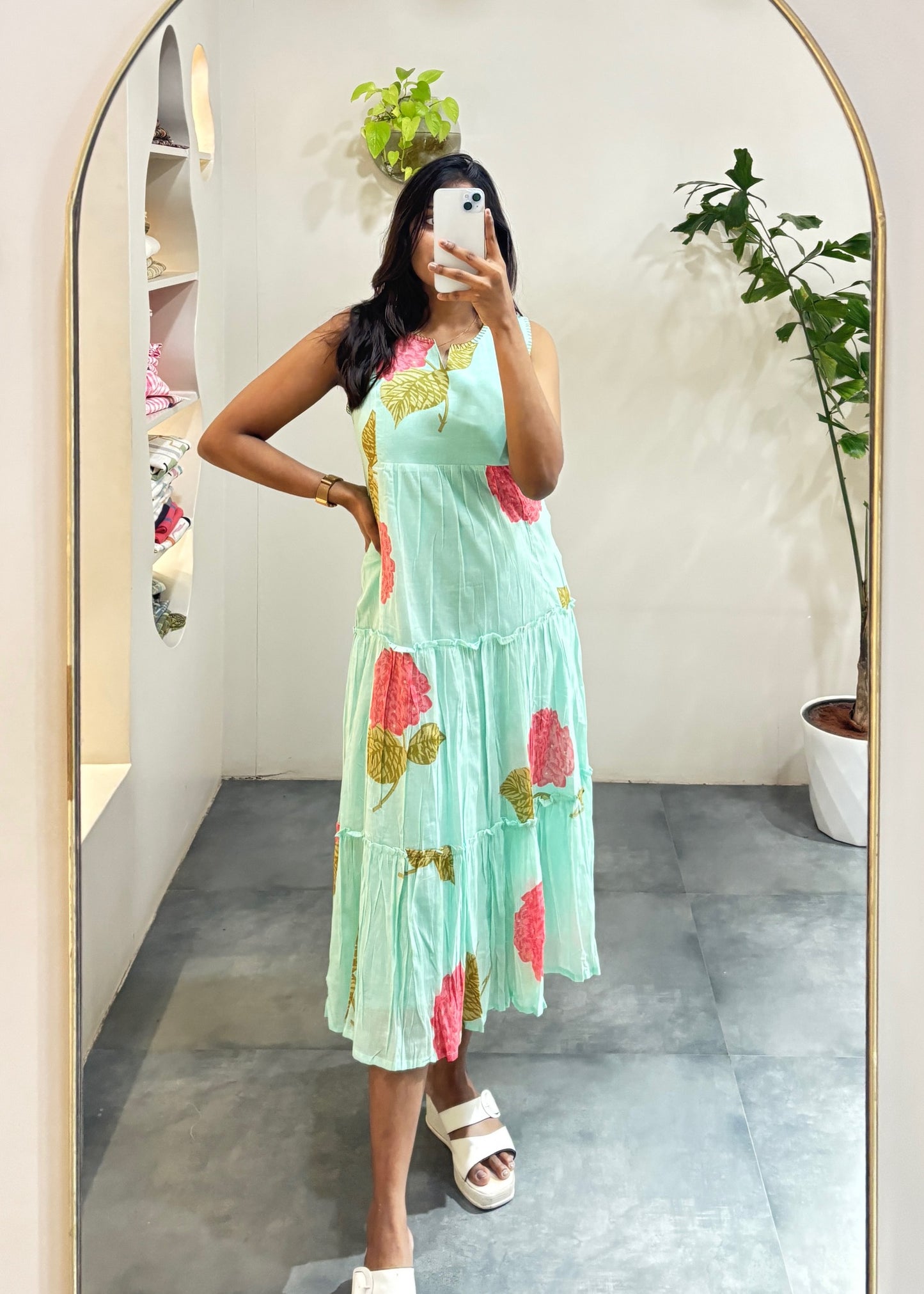 Floral Cotton Dresses