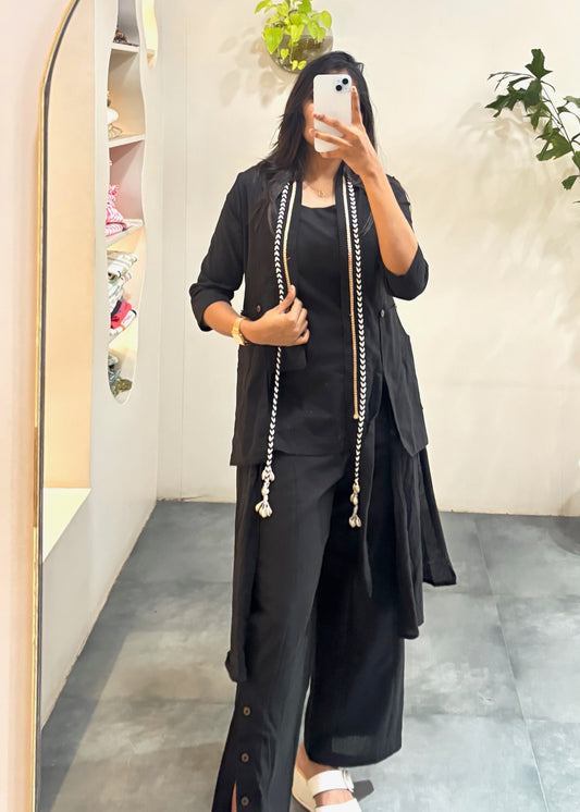 Over Coat Co-Ord Set