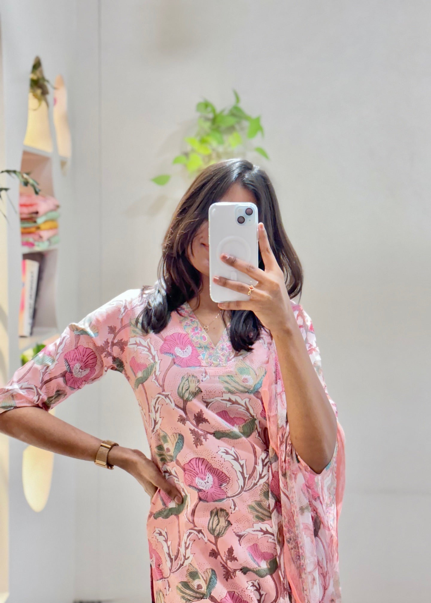 Block Printed Suit Set