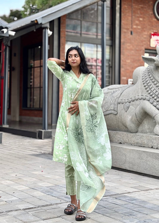 Muslin Suit Set