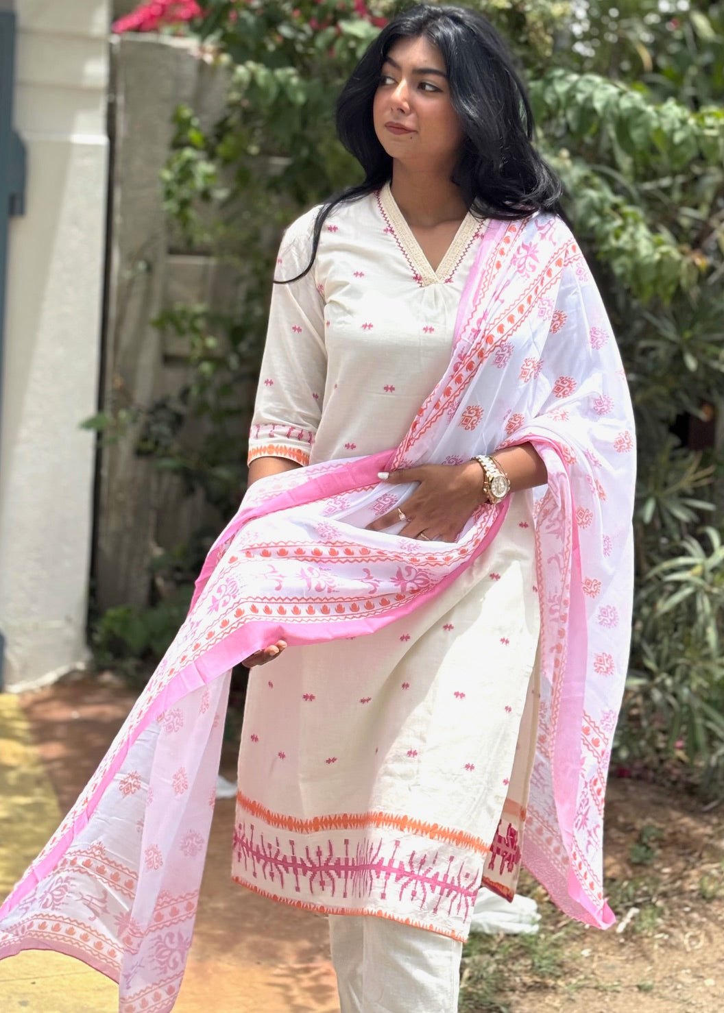 Jamdani Suit Set