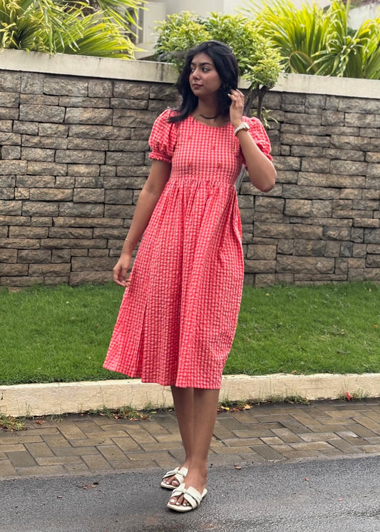 Gingham Dress