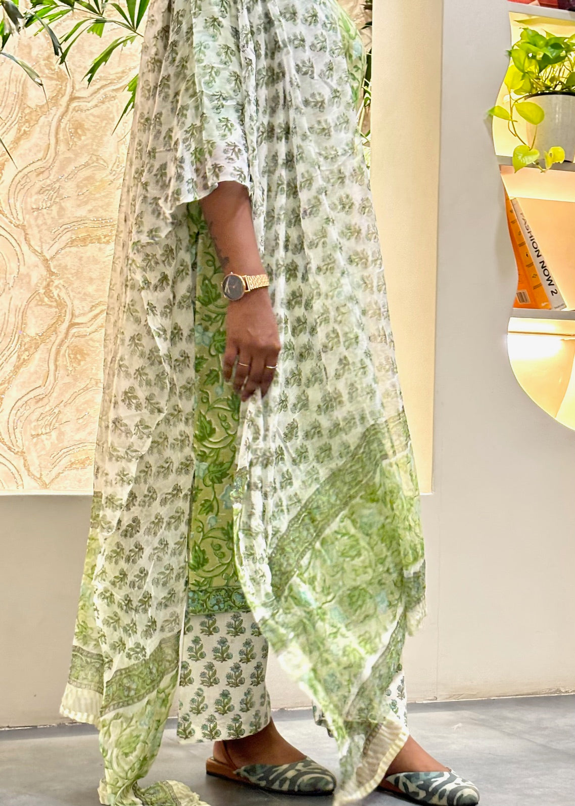 Block Printed Suit Set