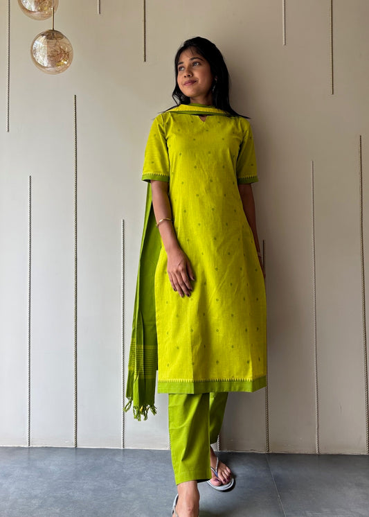 Handloom  Suit Set
