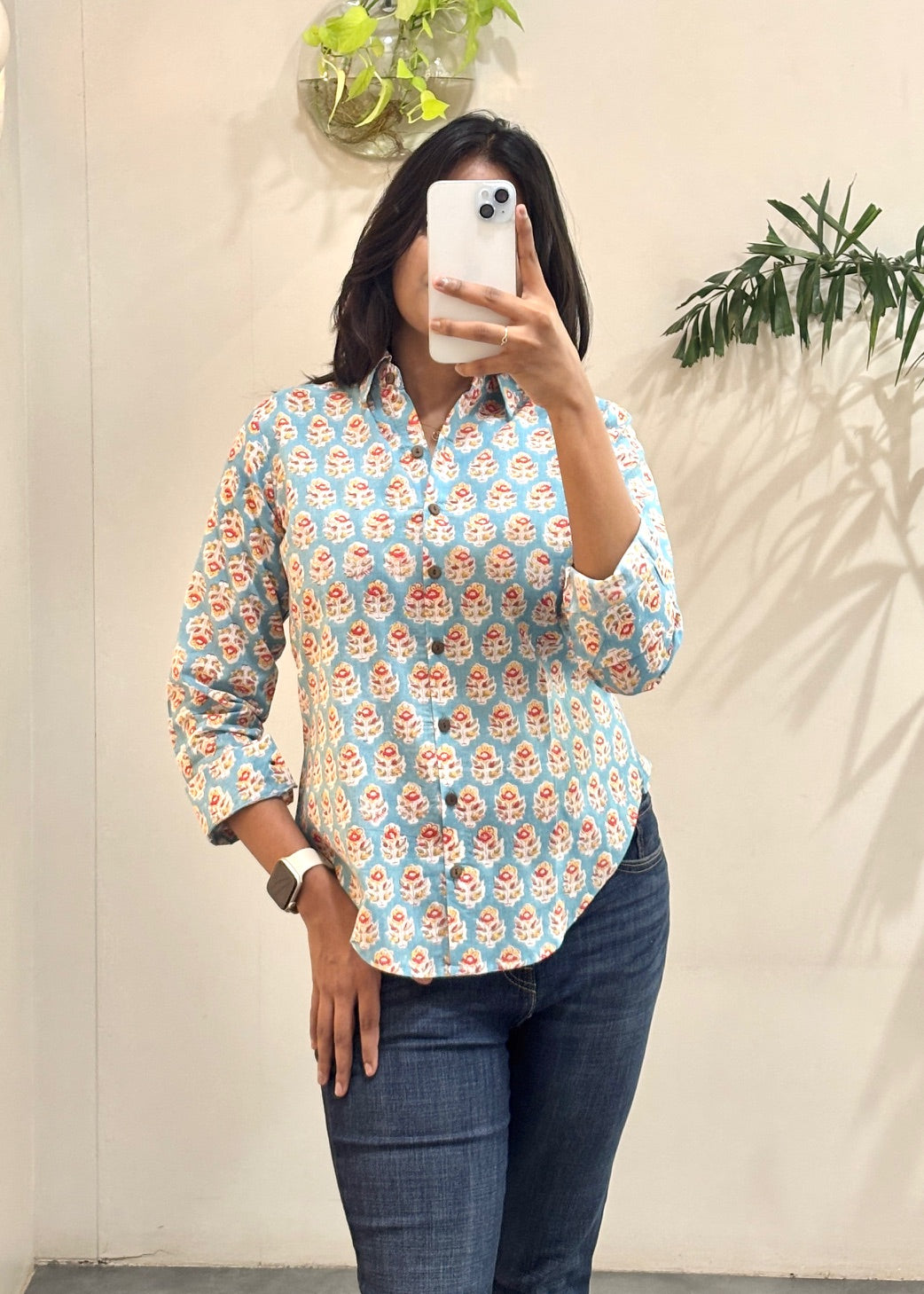 Block Printed Shirt