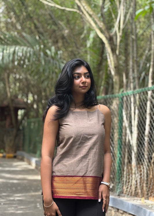 Handloom Short Top