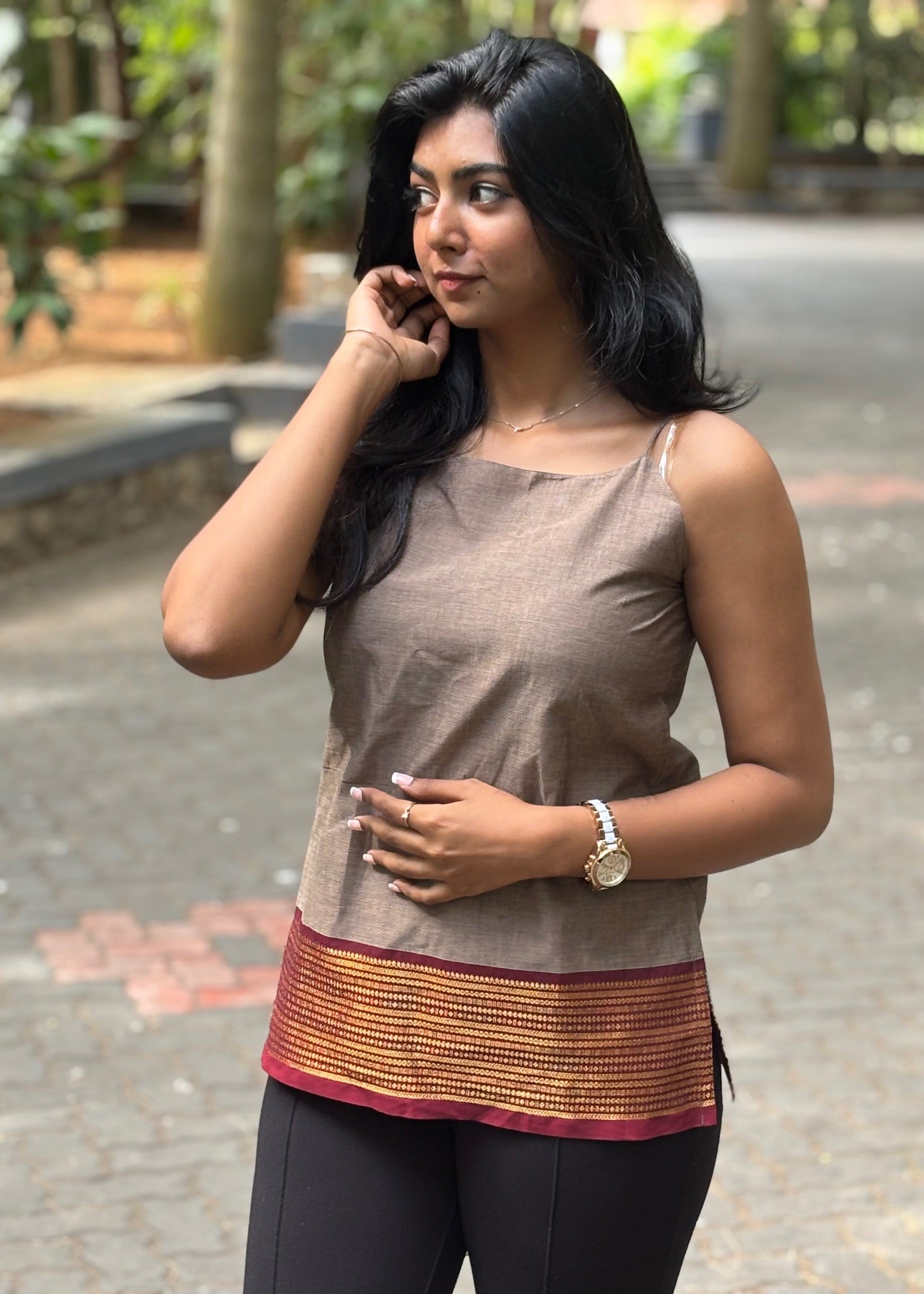Handloom Short Top