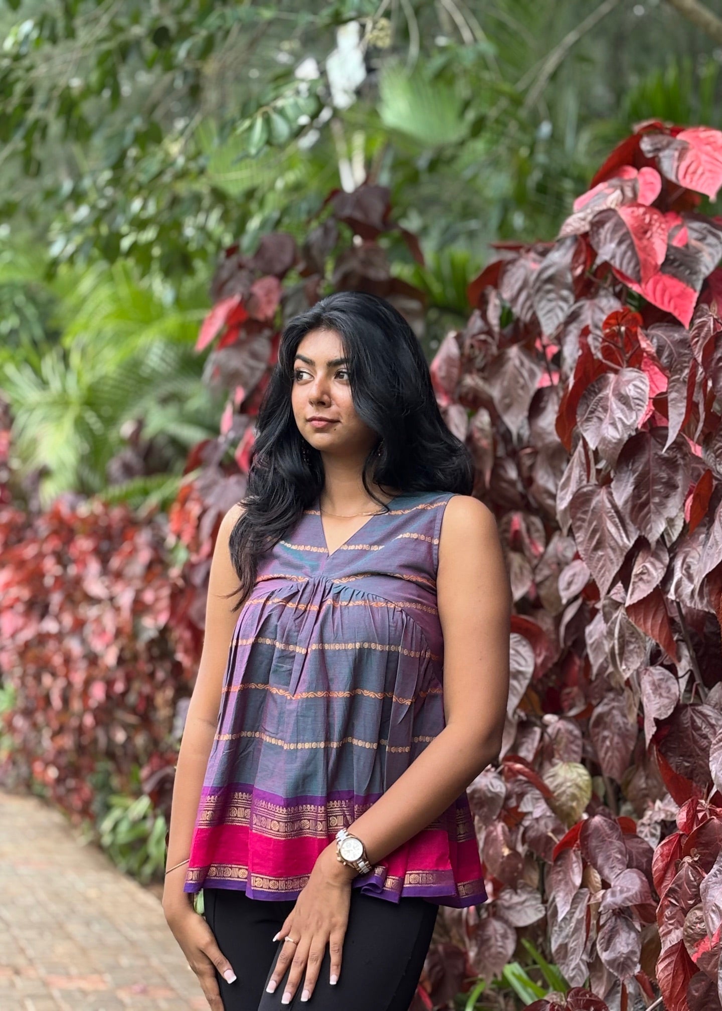 Handloom Short Top