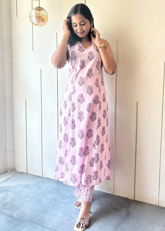 Sleeveless Co-ord Set