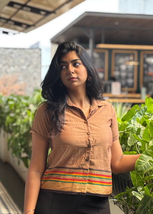 Handloom Short Top