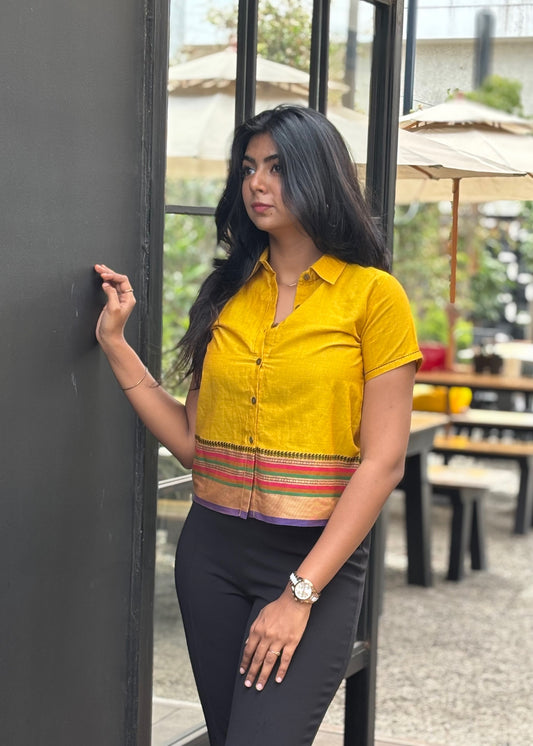 Handloom Short Top