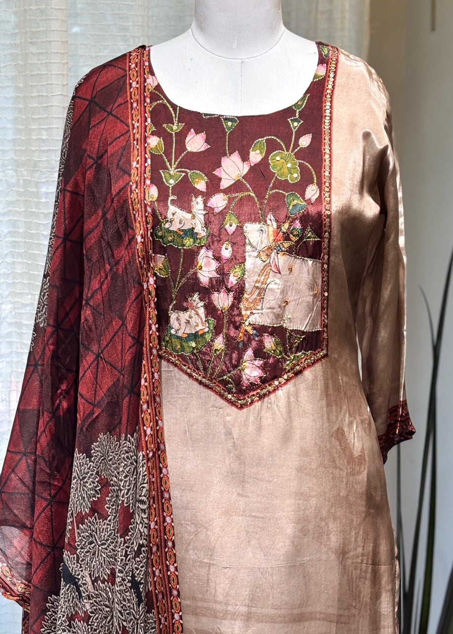 Muslin Suit Set