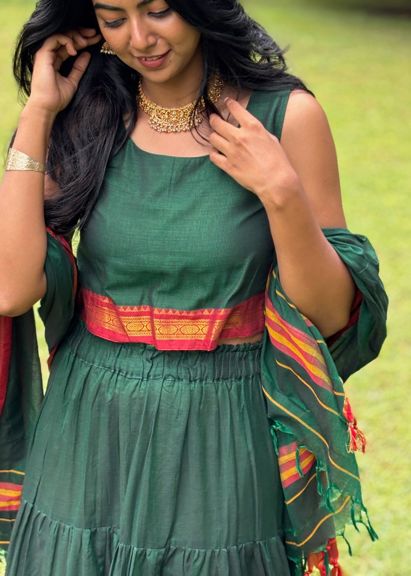 Skirt Top Set