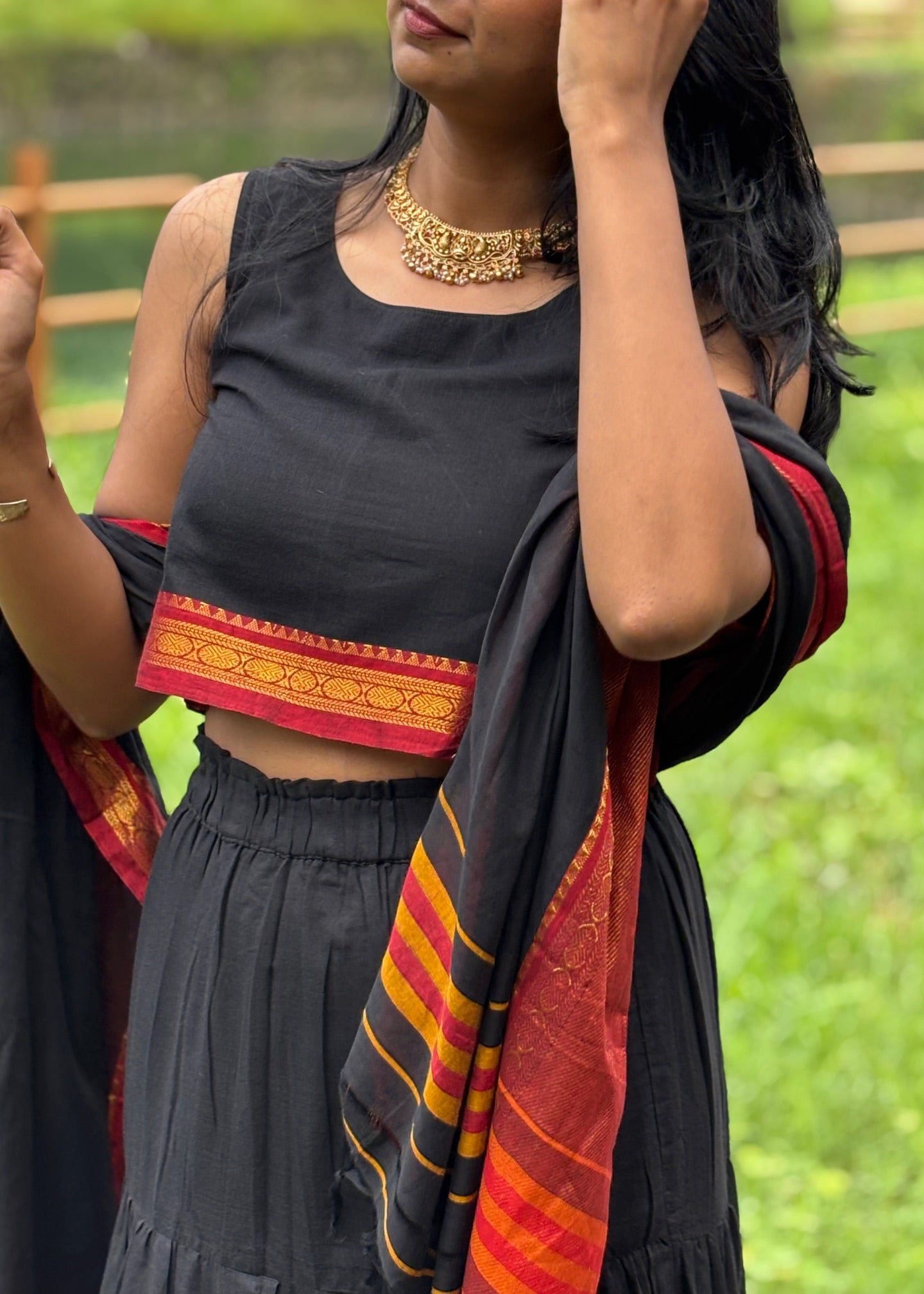 Skirt Top Set